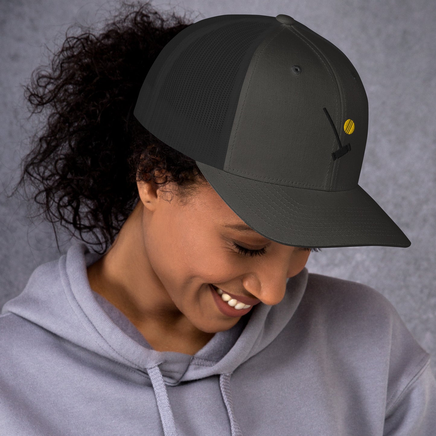 Heather McNamara Embroidered Trucker Cap