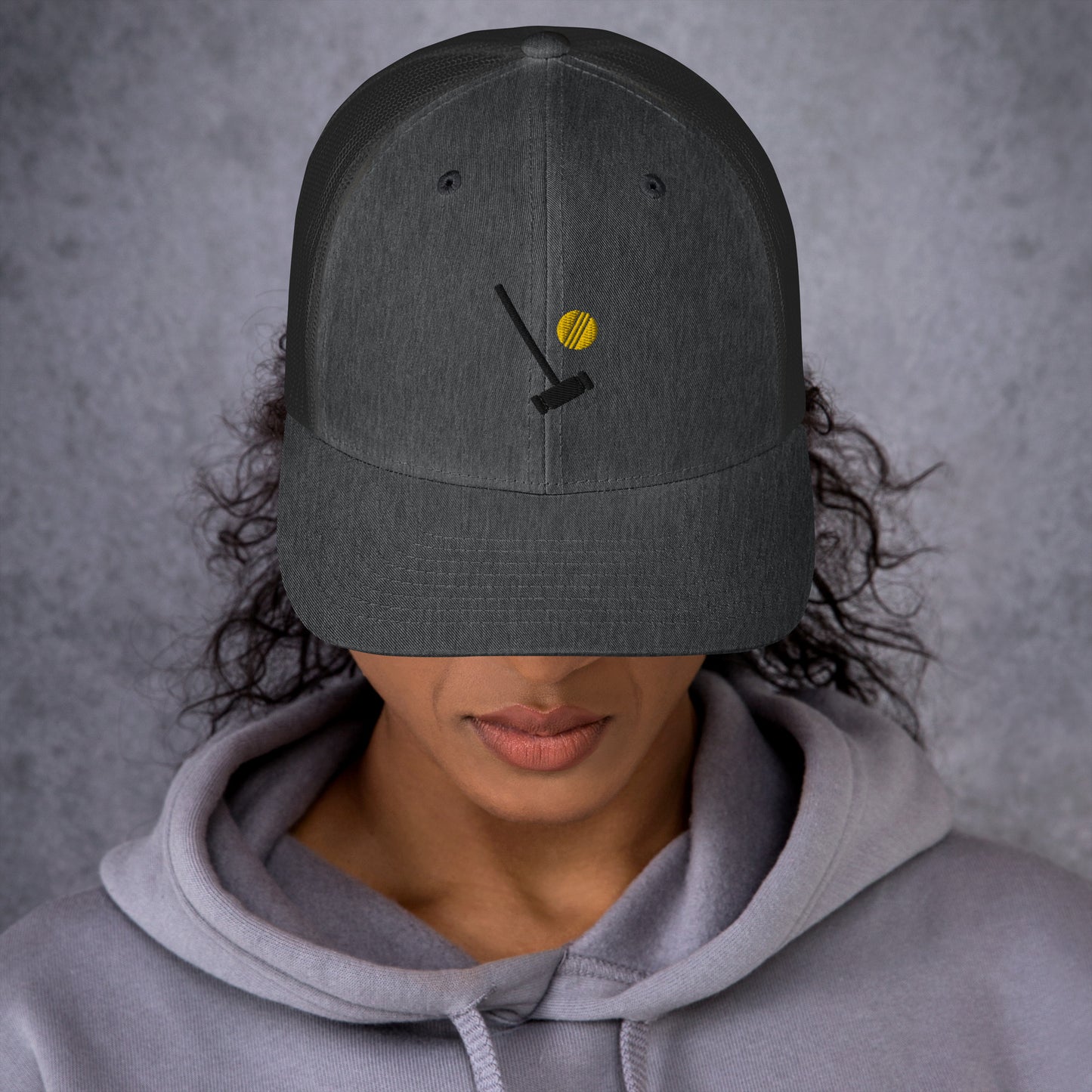 Heather McNamara Embroidered Trucker Cap