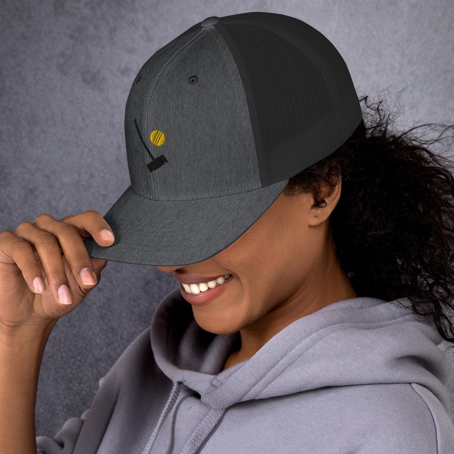 Heather McNamara Embroidered Trucker Cap