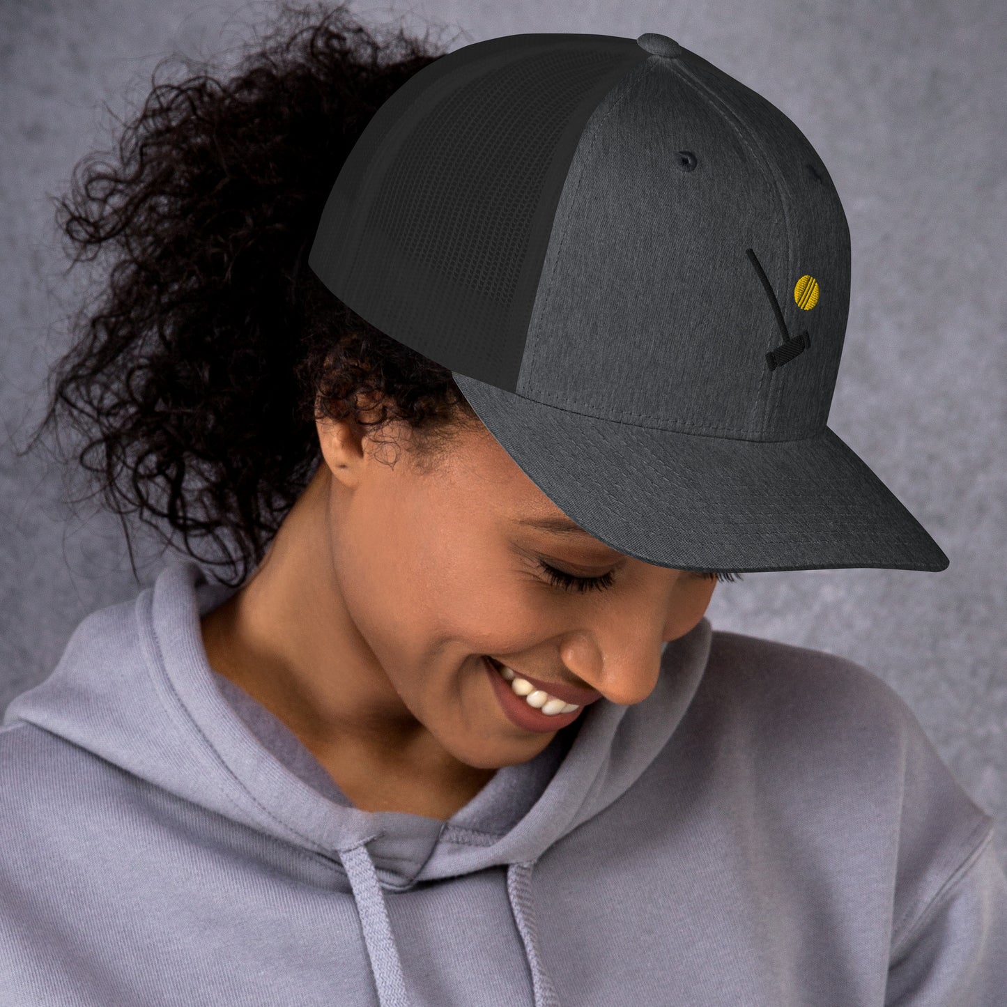 Heather McNamara Embroidered Trucker Cap