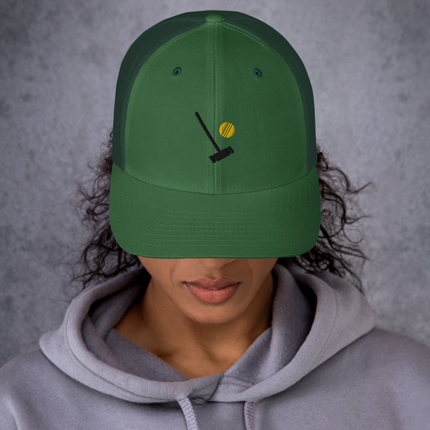 Heather McNamara Embroidered Trucker Cap