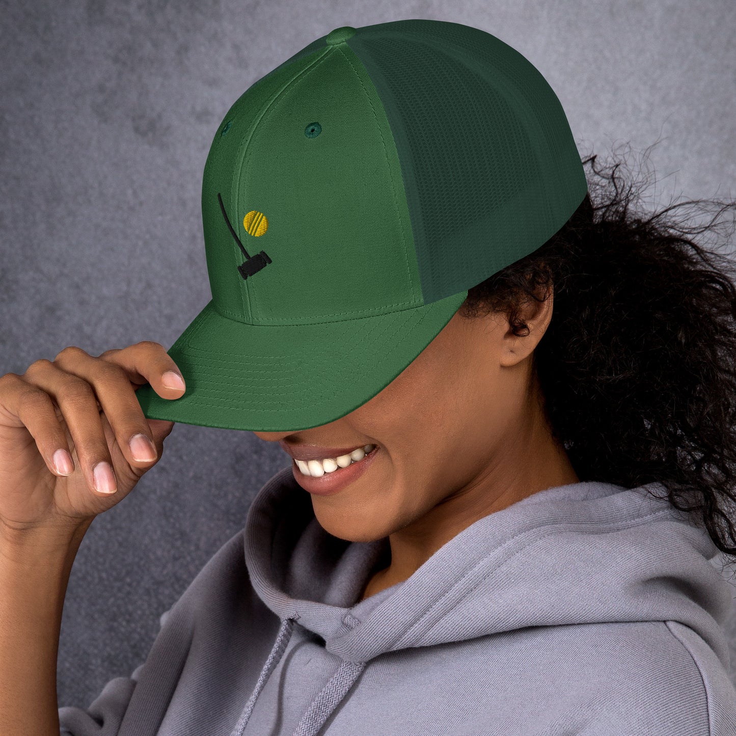 Heather McNamara Embroidered Trucker Cap