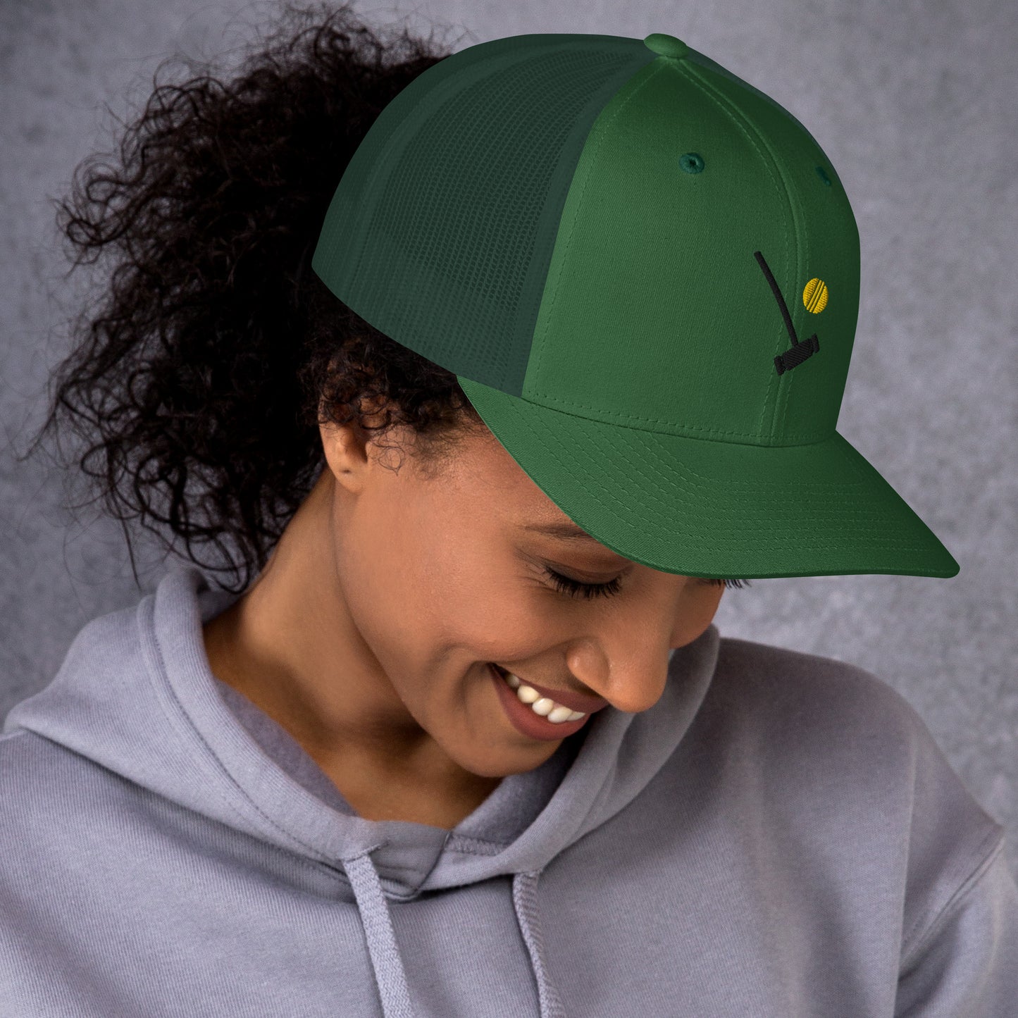 Heather McNamara Embroidered Trucker Cap