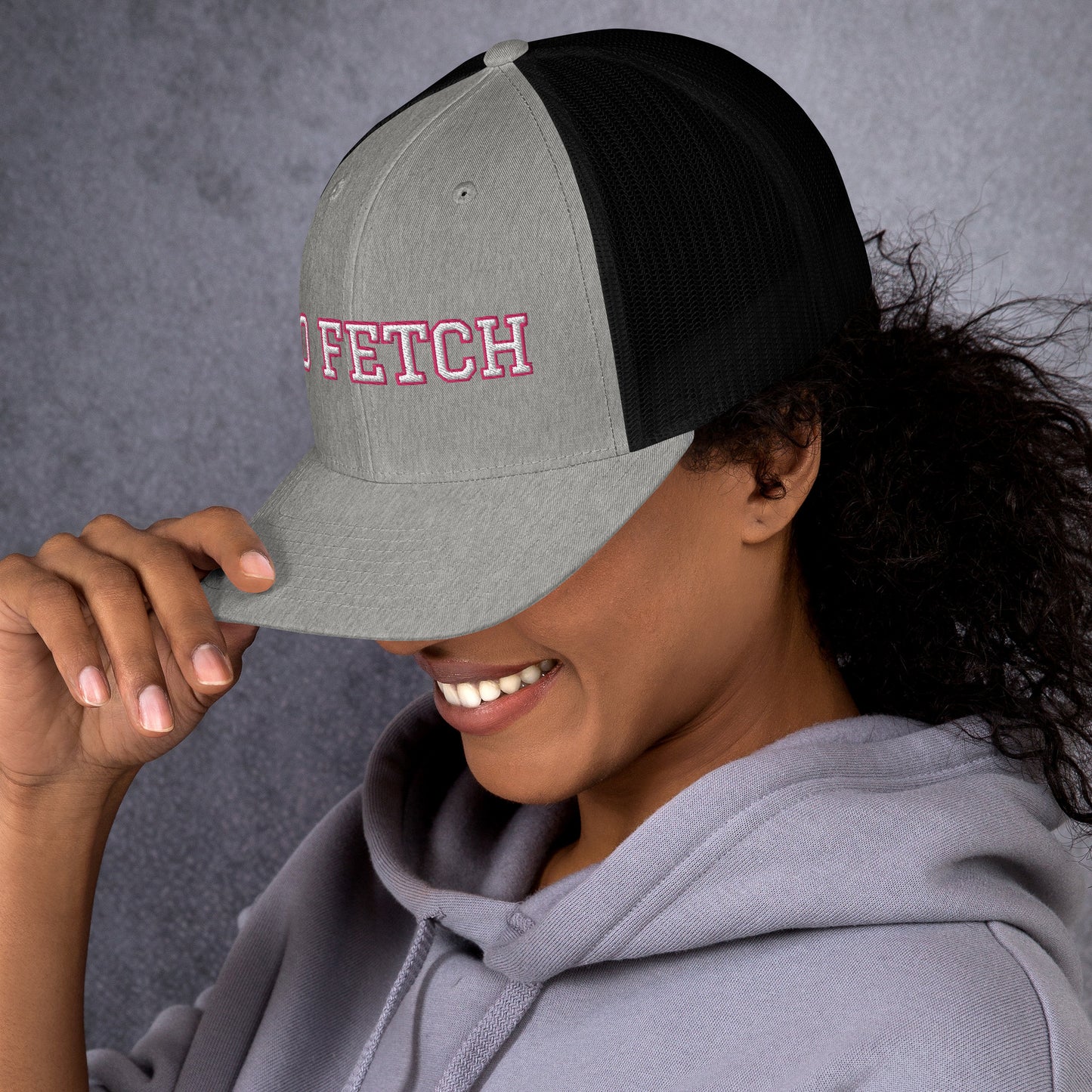 Mean Girls Gretchen Wieners Fetch Embroidered Trucker Cap