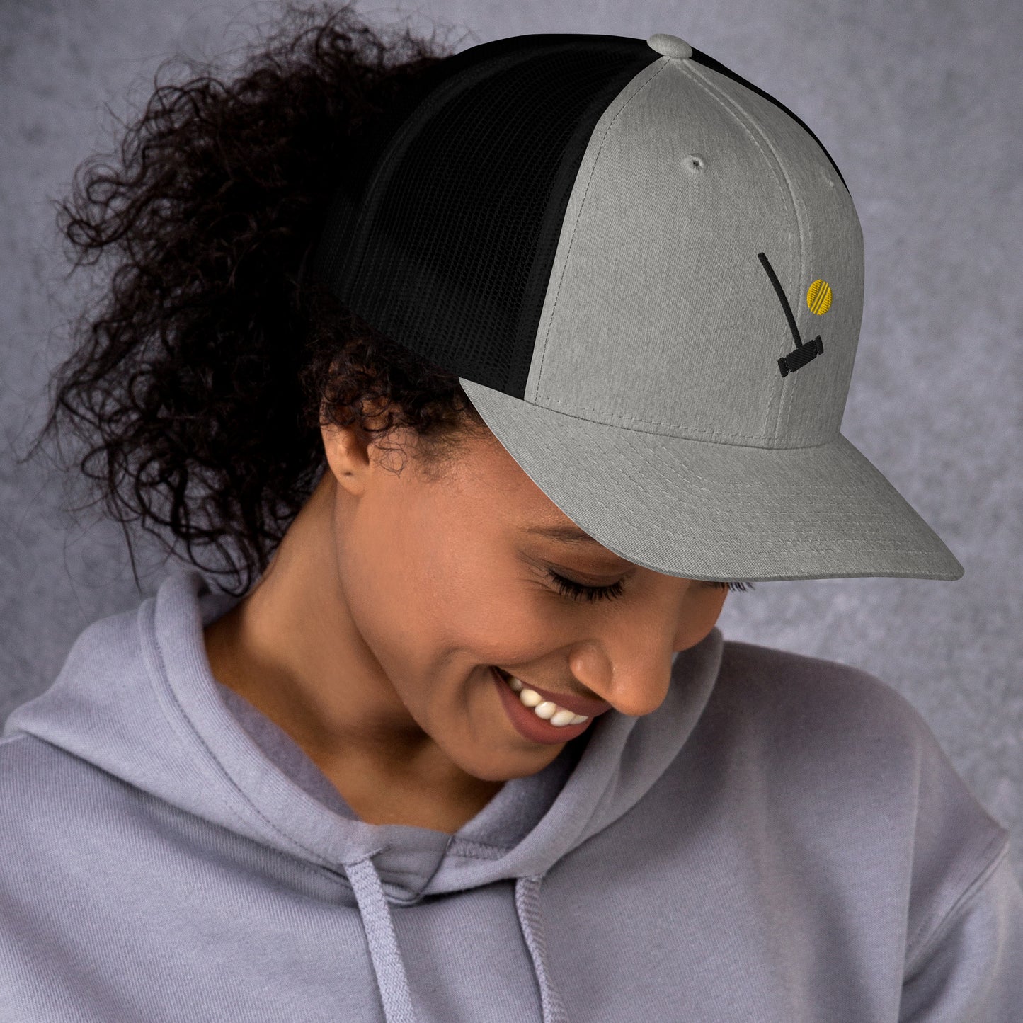 Heather McNamara Embroidered Trucker Cap