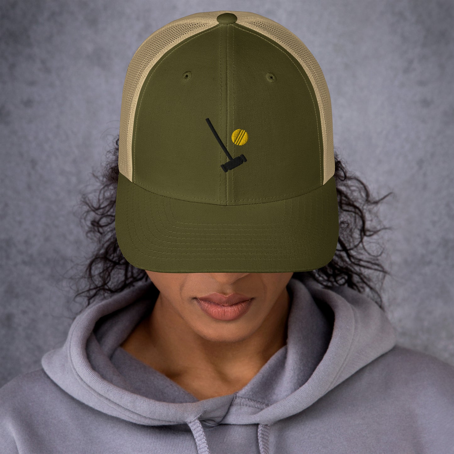 Heather McNamara Embroidered Trucker Cap
