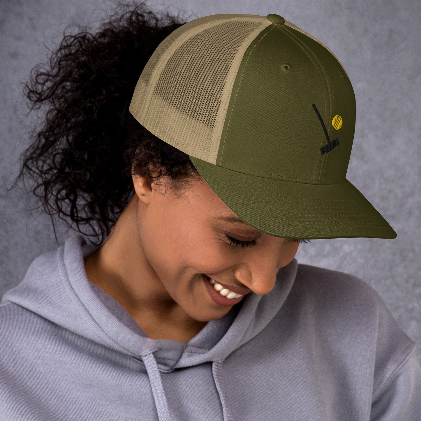 Heather McNamara Embroidered Trucker Cap