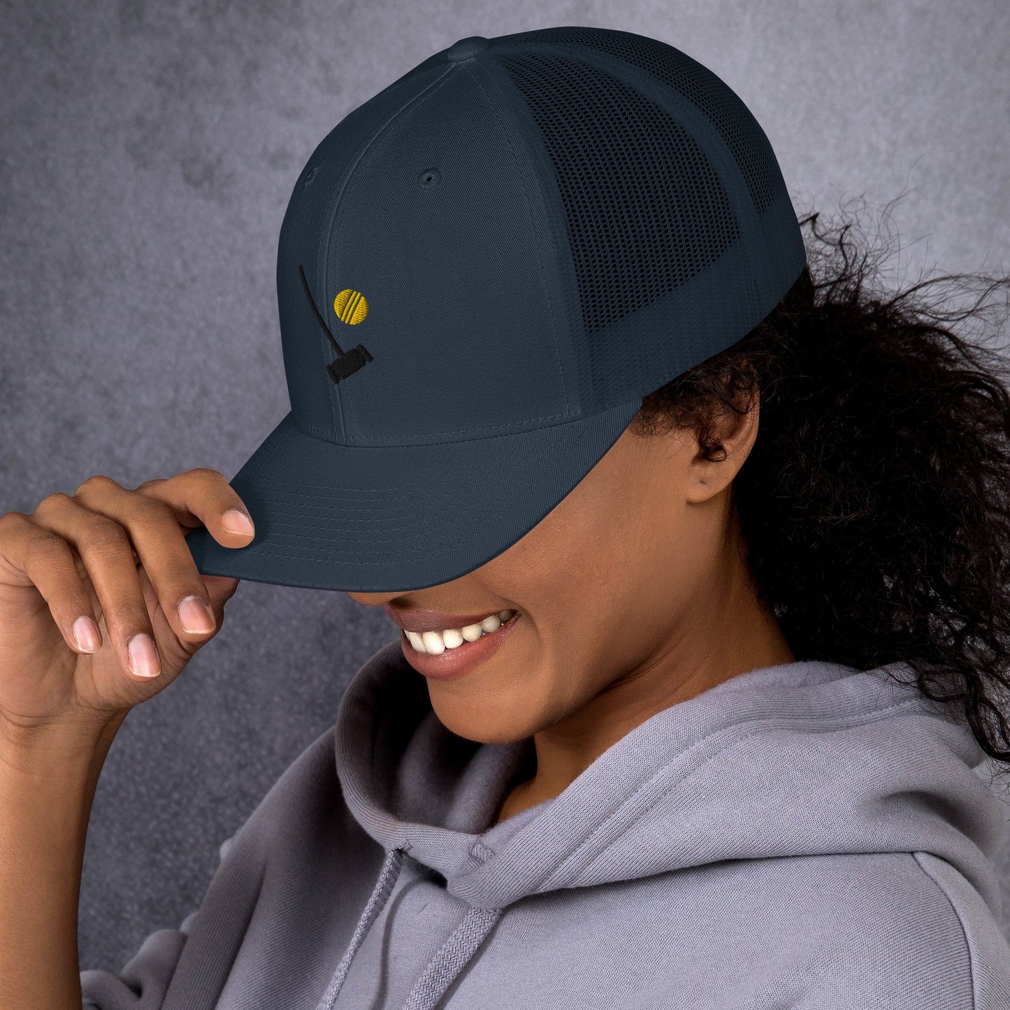 Heather McNamara Embroidered Trucker Cap