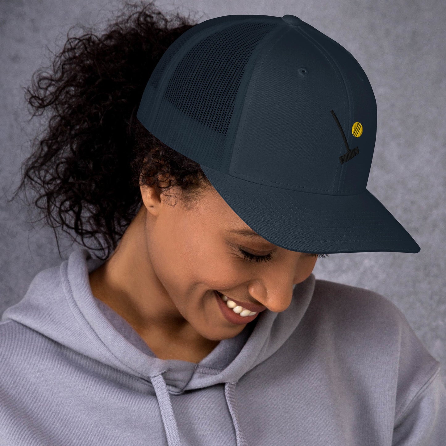 Heather McNamara Embroidered Trucker Cap