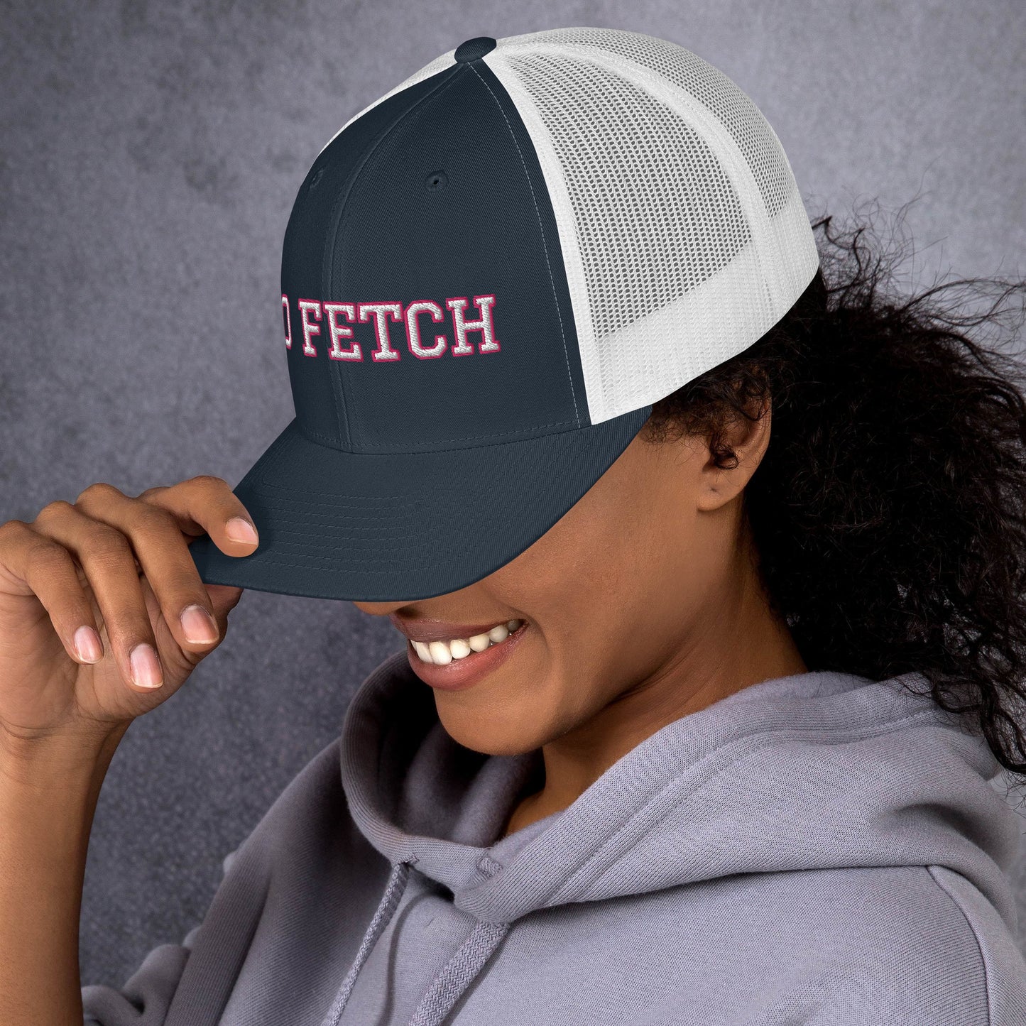 Mean Girls Gretchen Wieners Fetch Embroidered Trucker Cap