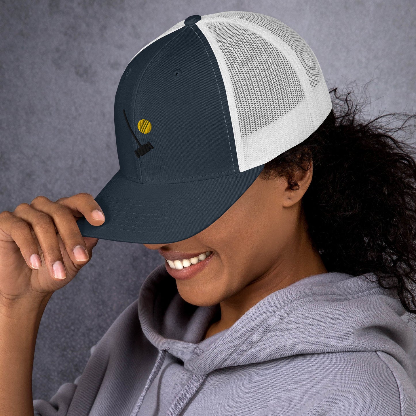 Heather McNamara Embroidered Trucker Cap