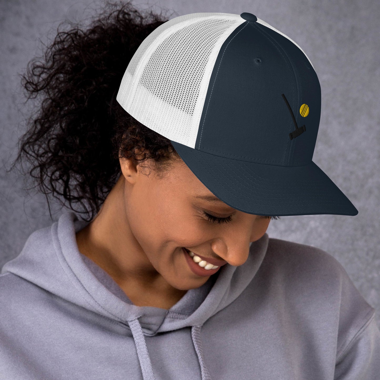 Heather McNamara Embroidered Trucker Cap