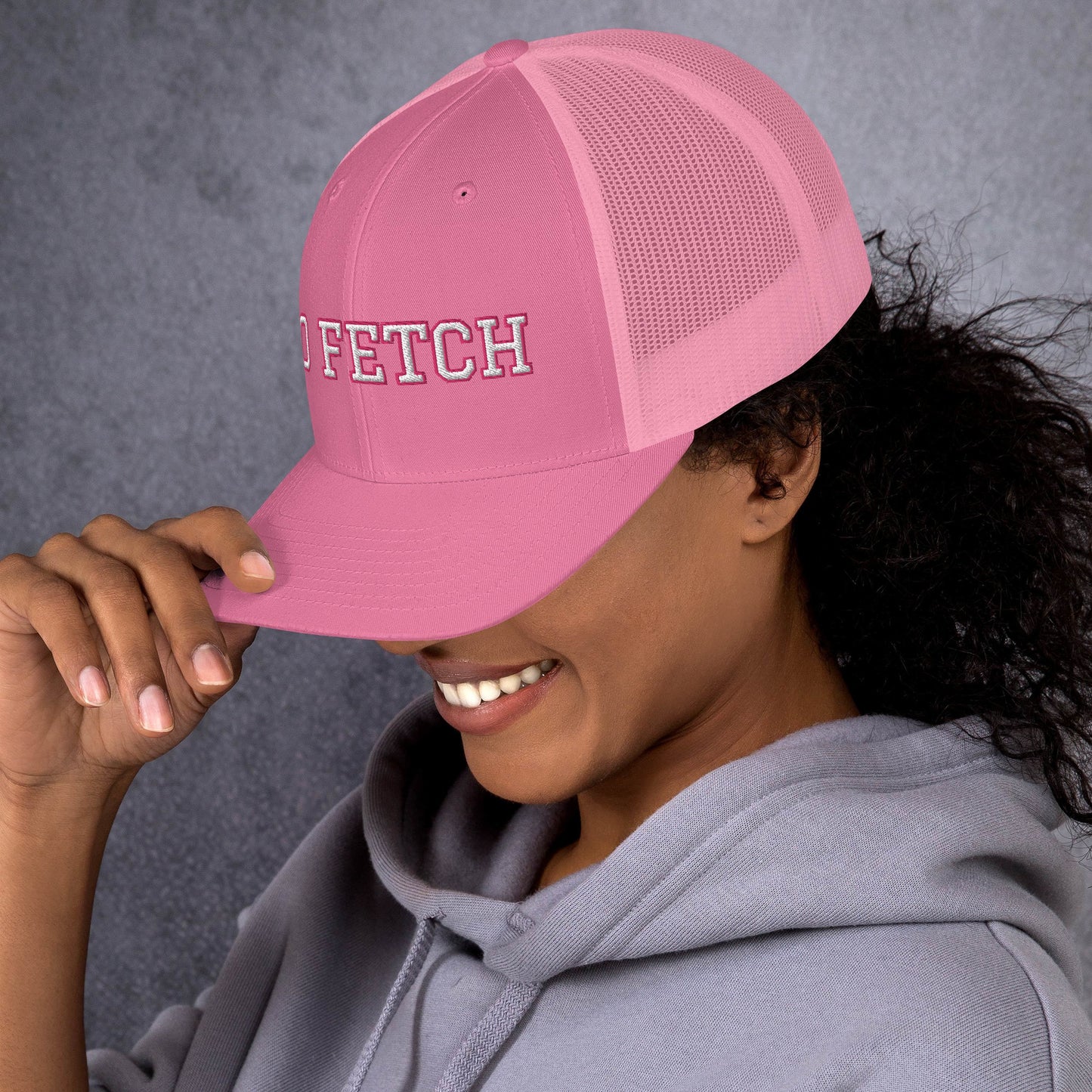 Mean Girls Gretchen Wieners Fetch Embroidered Trucker Cap