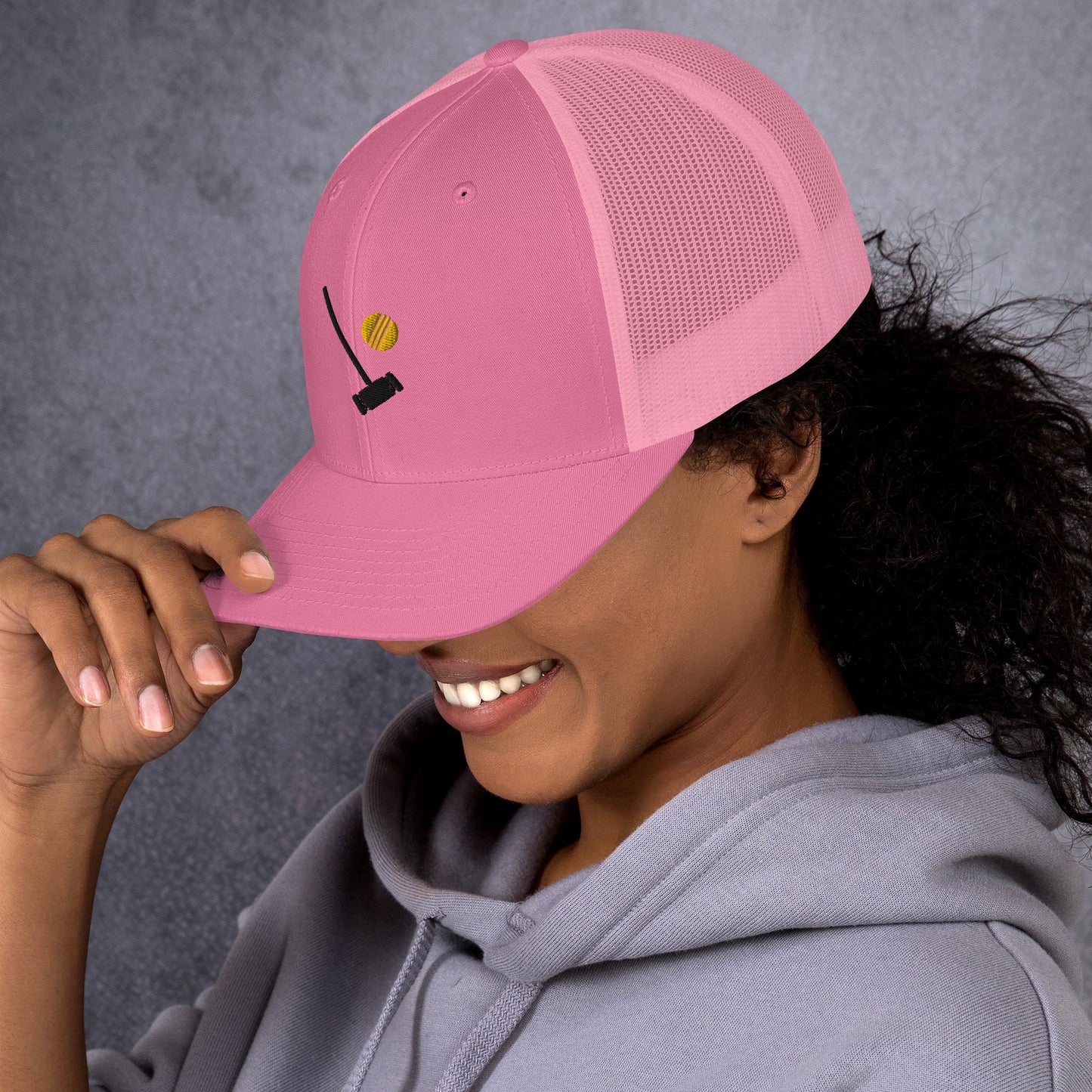 Heather McNamara Embroidered Trucker Cap