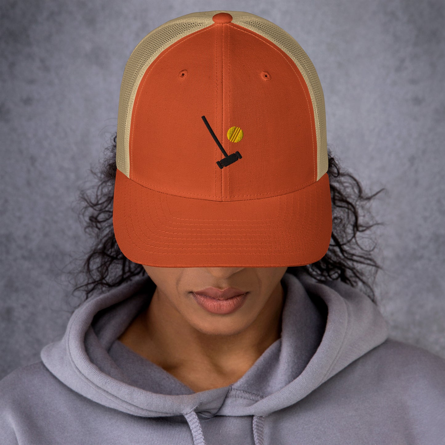 Heather McNamara Embroidered Trucker Cap
