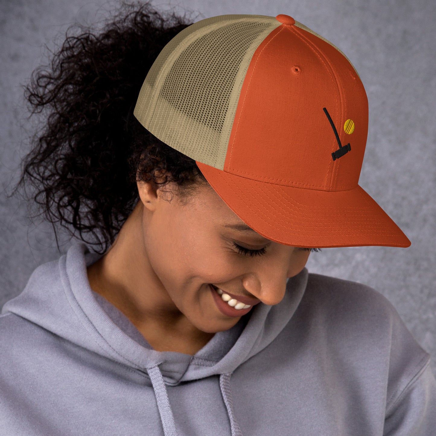 Heather McNamara Embroidered Trucker Cap