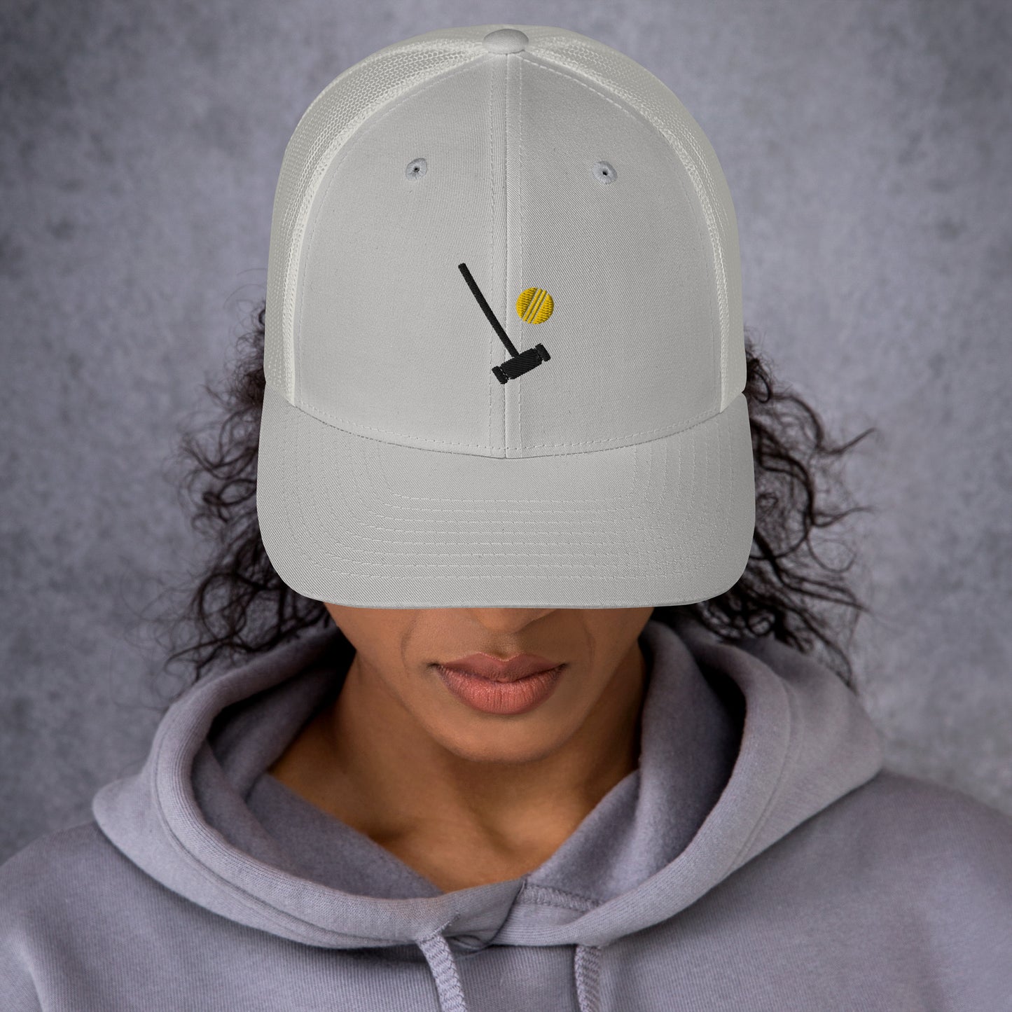 Heather McNamara Embroidered Trucker Cap