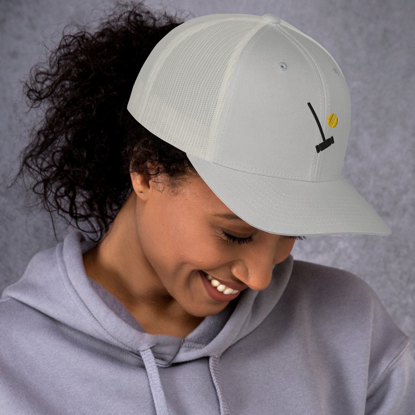 Heather McNamara Embroidered Trucker Cap