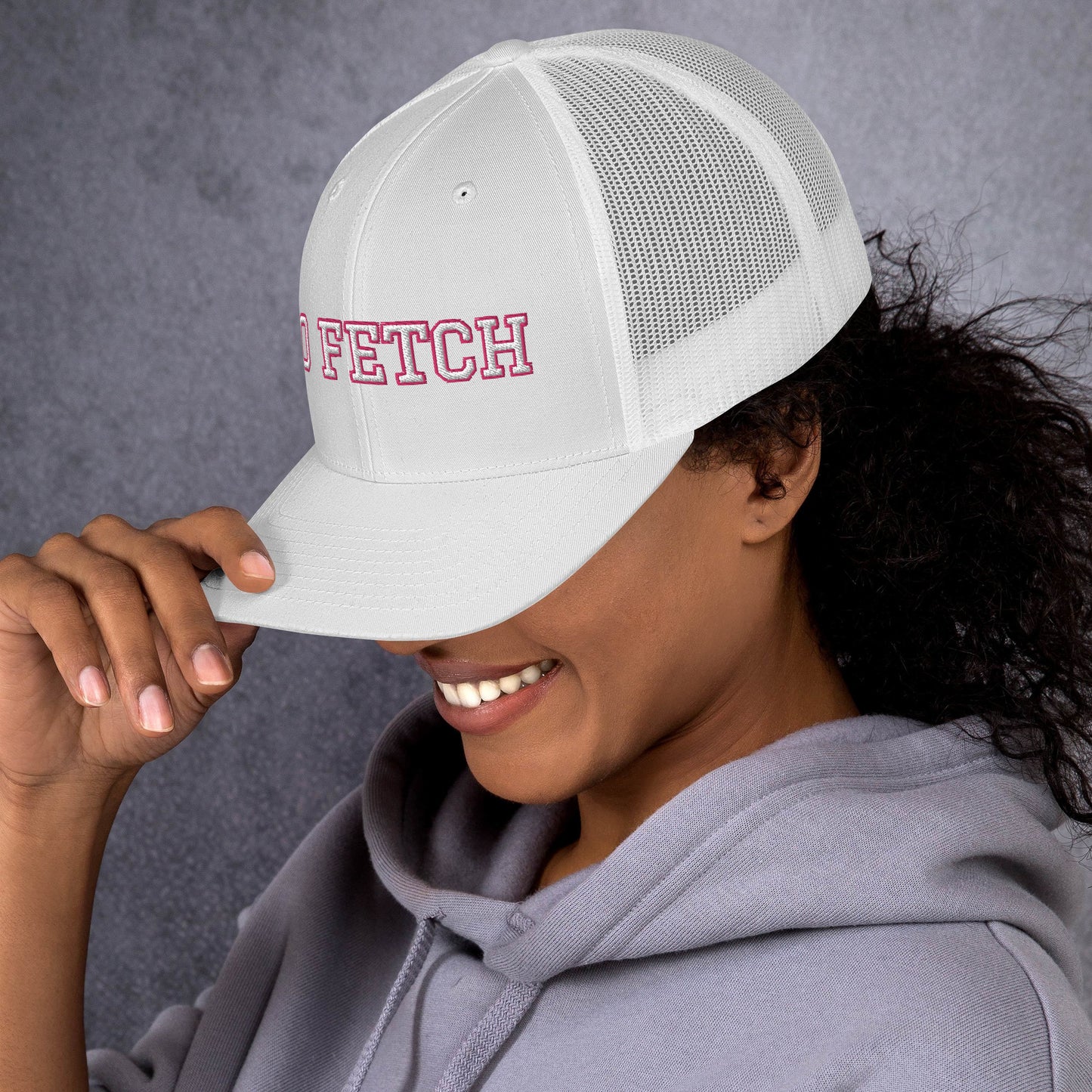 Mean Girls Gretchen Wieners Fetch Embroidered Trucker Cap