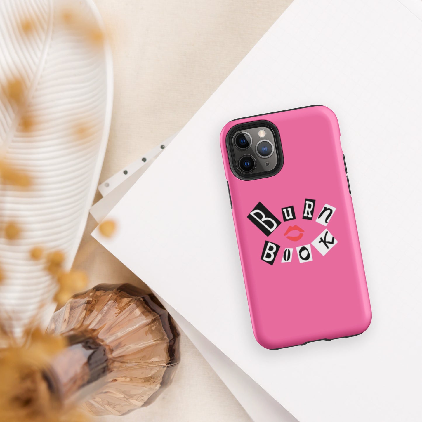 Mean Girls Burn Book Tough iPhone Case