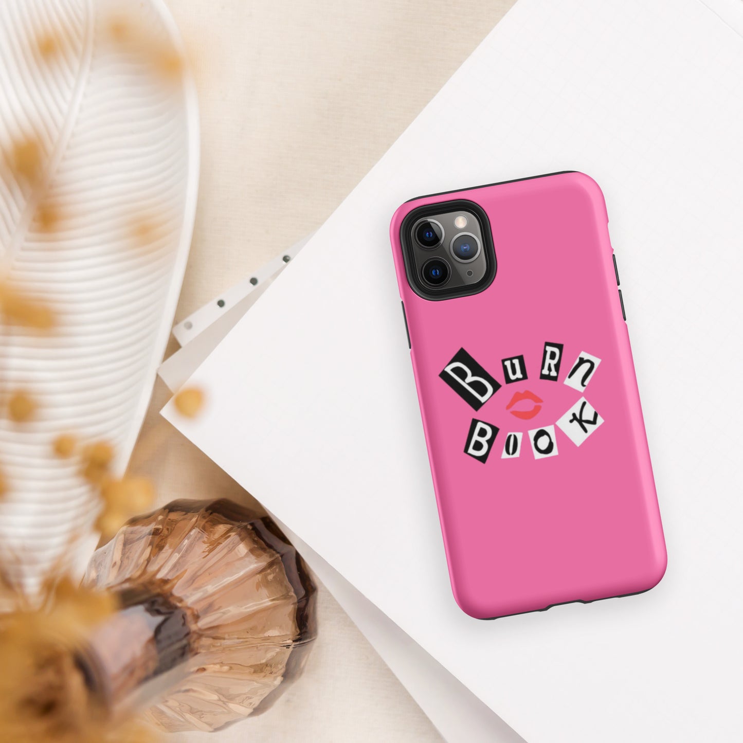 Mean Girls Burn Book Tough iPhone Case