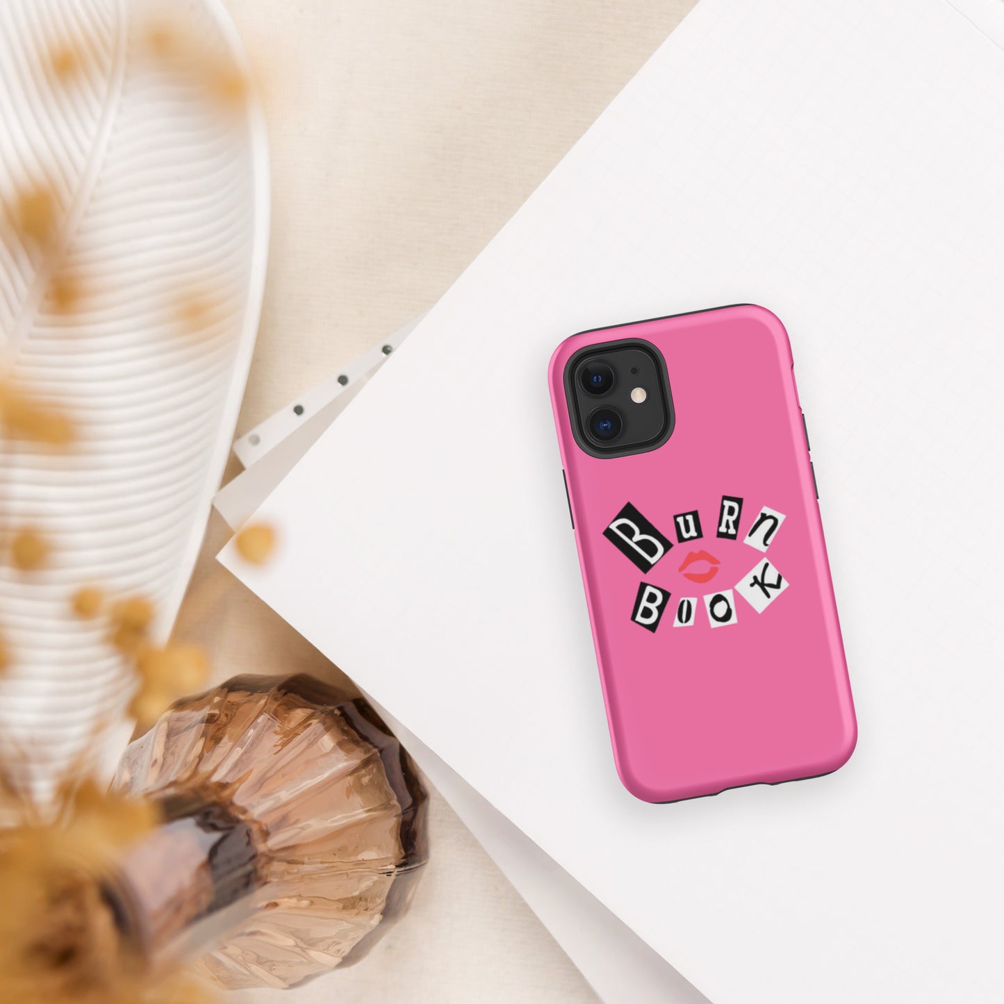 Mean Girls Burn Book Tough iPhone Case