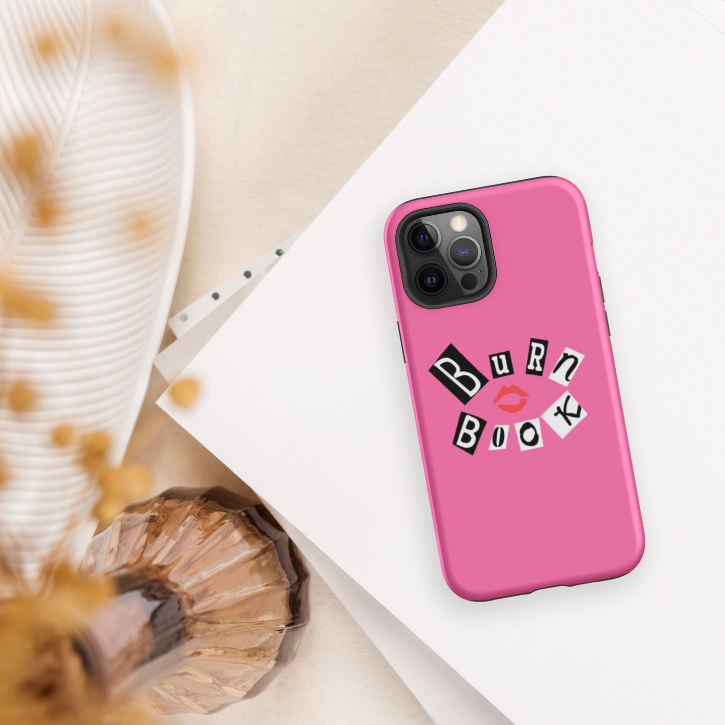 Mean Girls Burn Book Tough iPhone Case