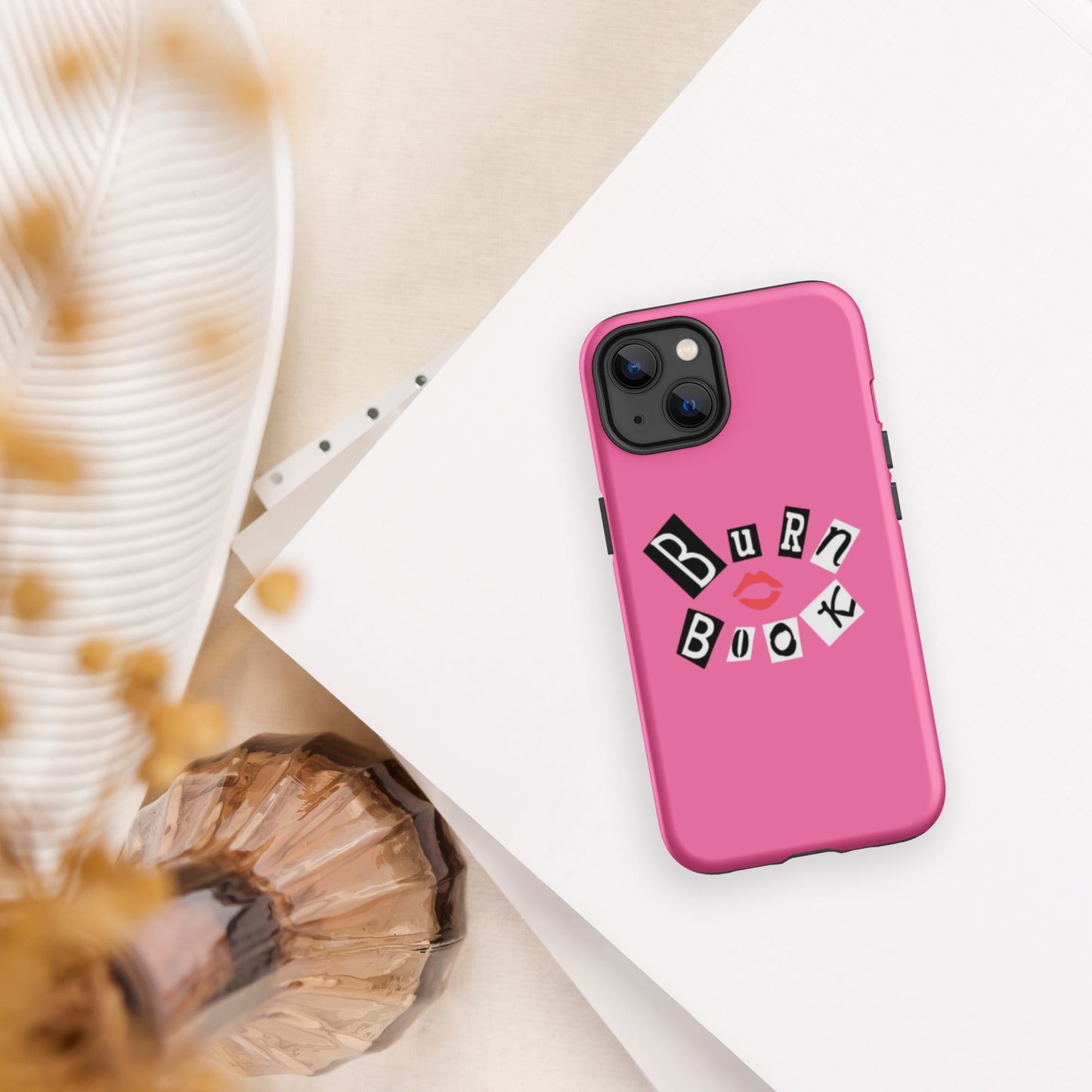 Mean Girls Burn Book Tough iPhone Case