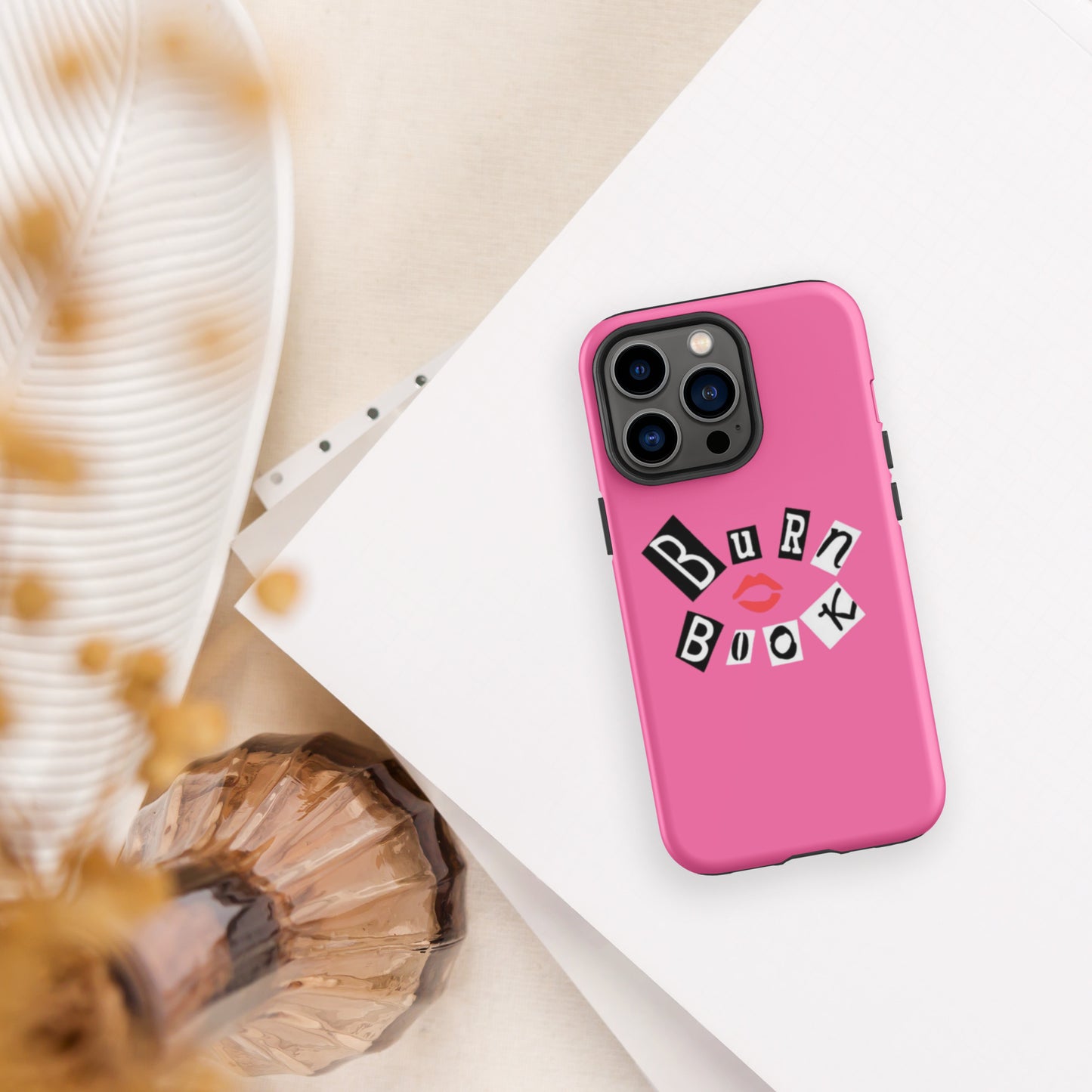 Mean Girls Burn Book Tough iPhone Case