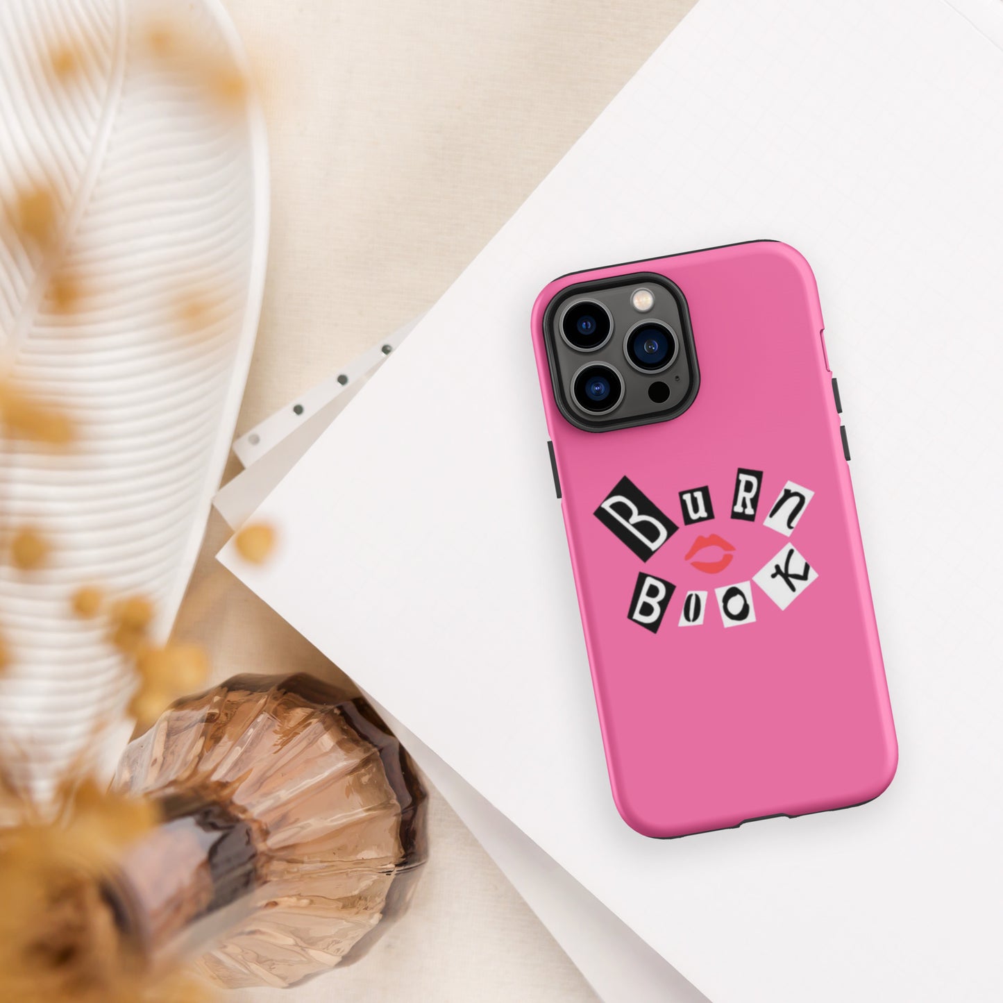 Mean Girls Burn Book Tough iPhone Case