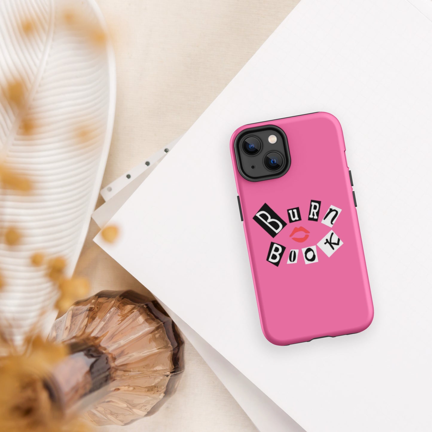 Mean Girls Burn Book Tough iPhone Case