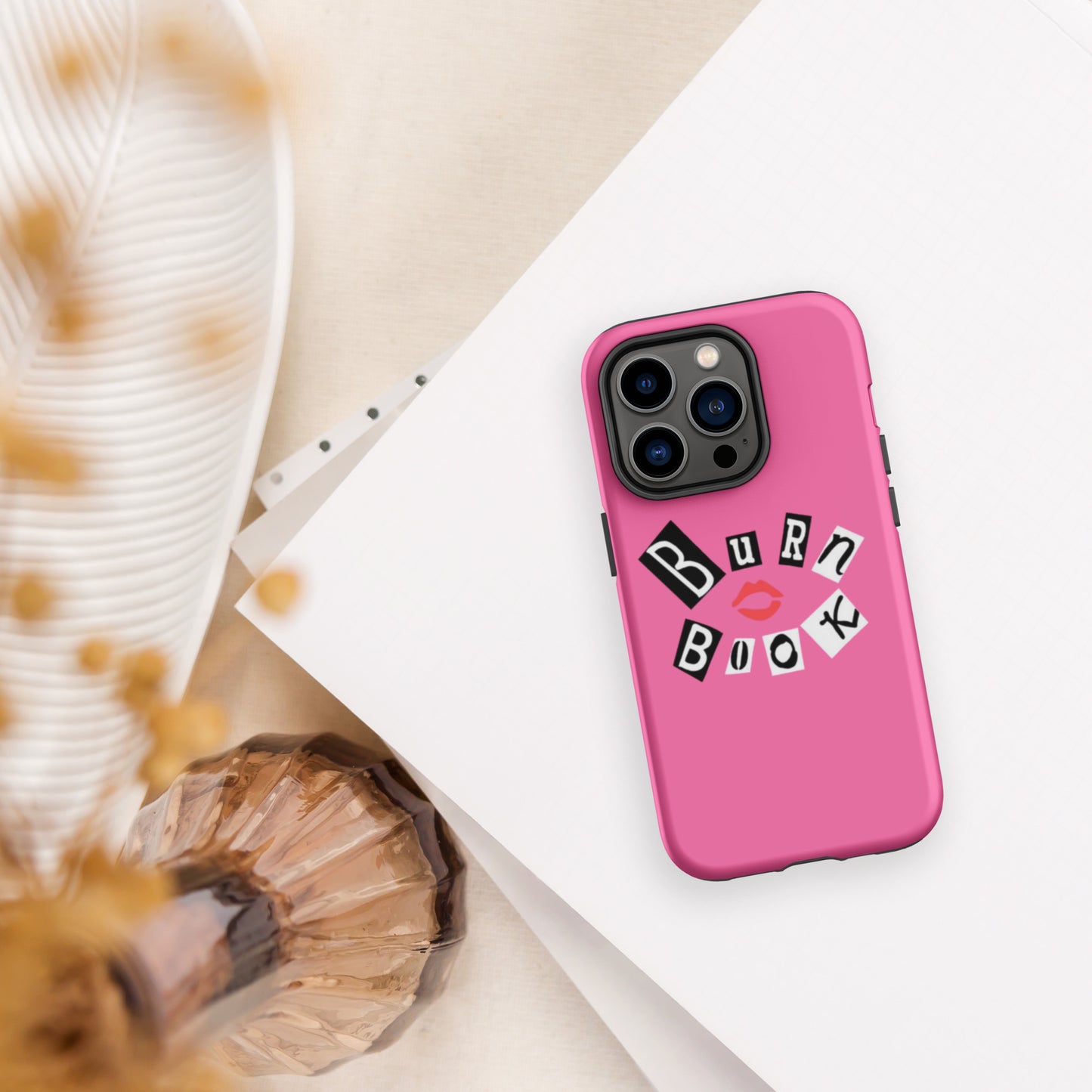 Mean Girls Burn Book Tough iPhone Case