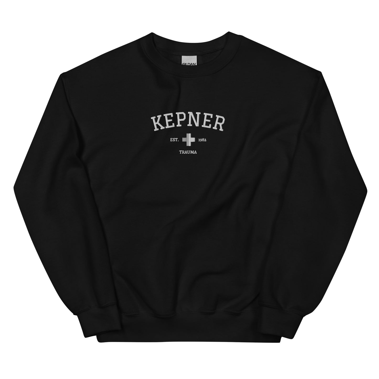 April Kepner Est Embroidered Unisex Sweatshirt