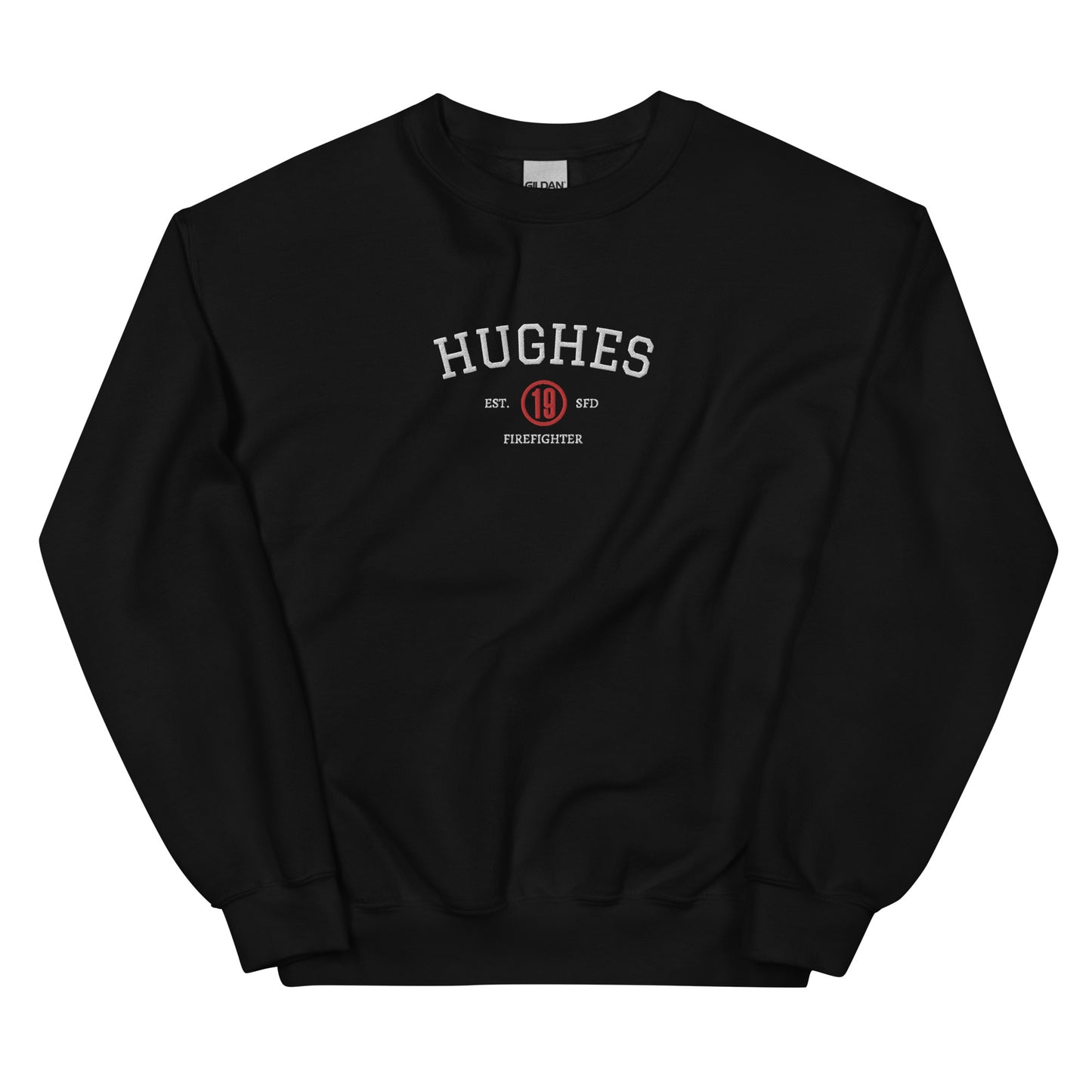 Vic Hughes Est Embroidered Unisex Sweatshirt