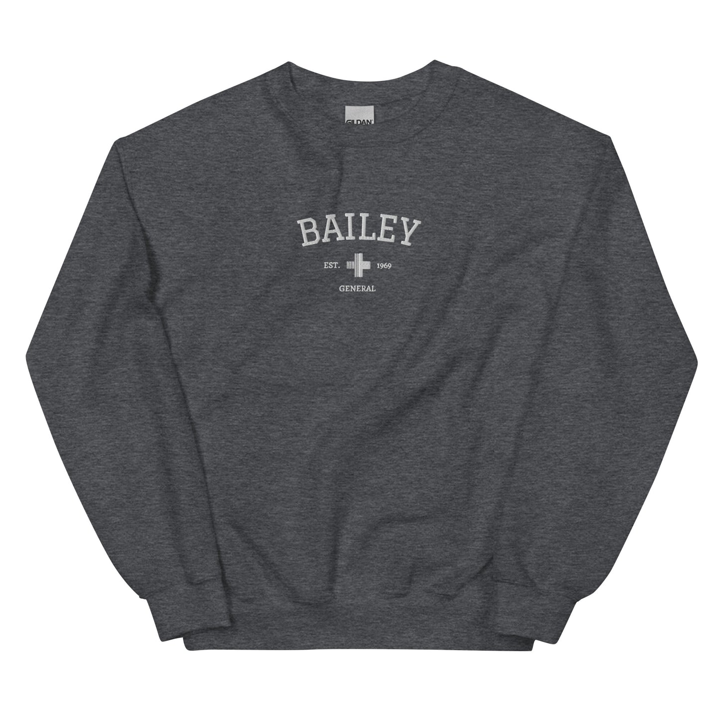 Miranda Bailey Est Embroidered Unisex Sweatshirt