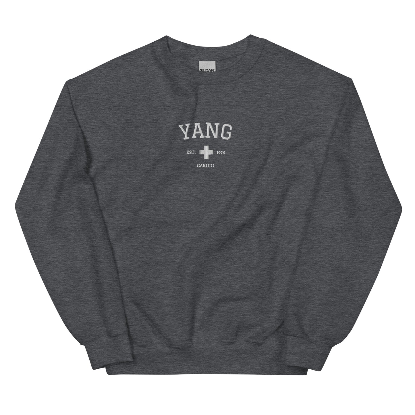 Christina Yang Est Embroidered Unisex Sweatshirt