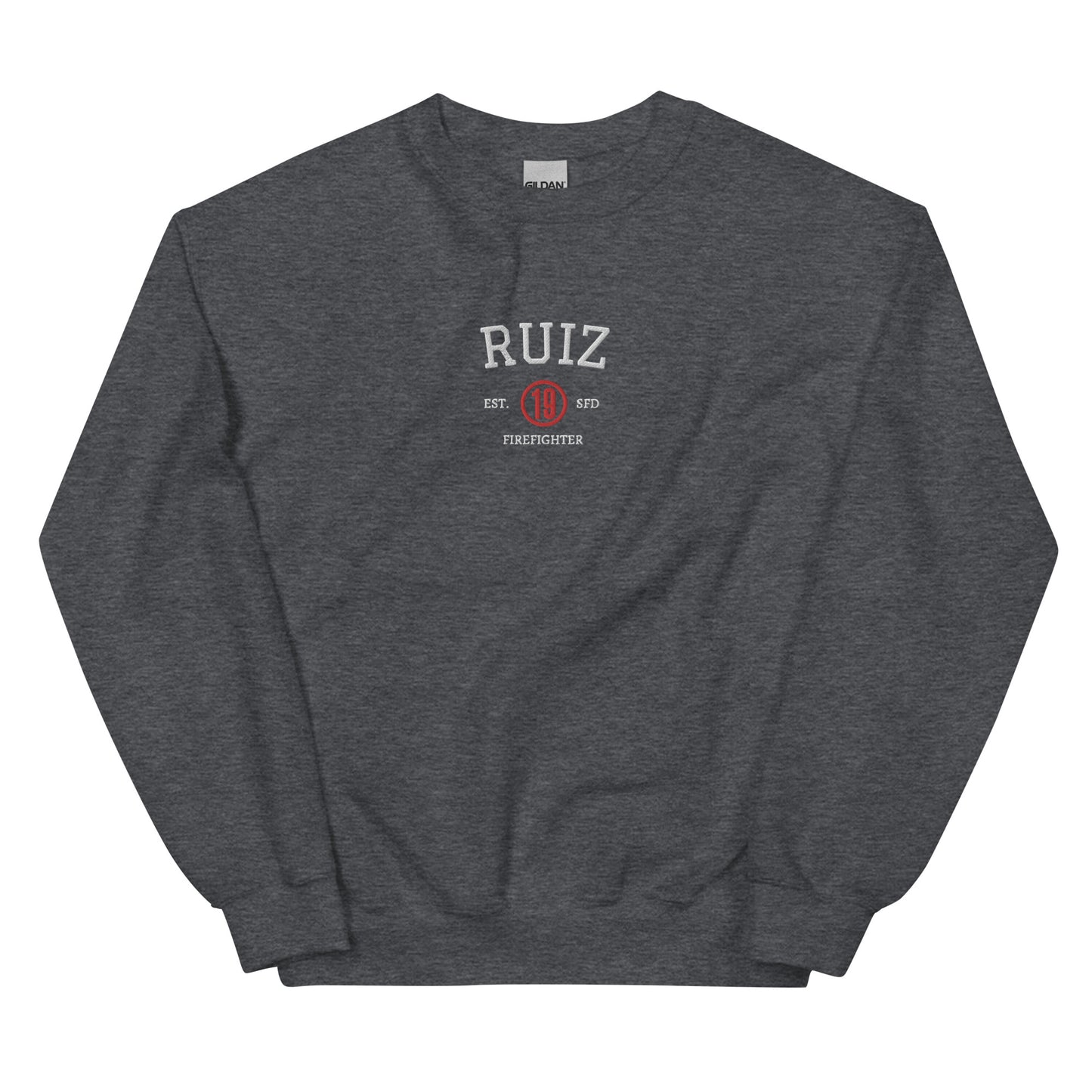 Theo Ruiz Est Embroidered Unisex Sweatshirt