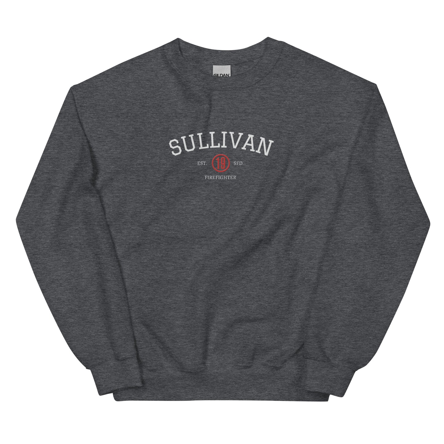 Robert Sullivan Est Embroidered Unisex Sweatshirt