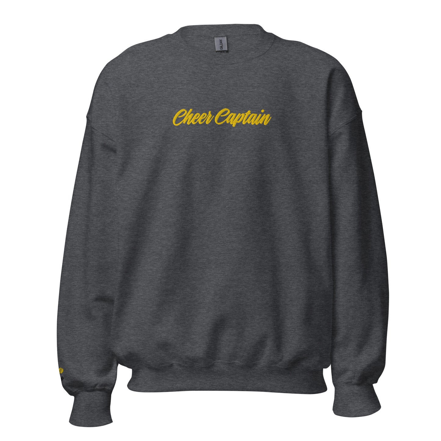 Heather McNamara Cheer Captain Embroidered Unisex Sweatshirt With Sleeve