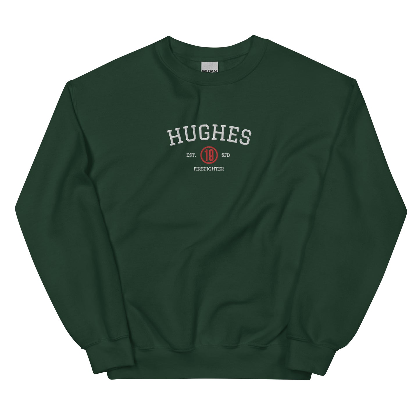 Vic Hughes Est Embroidered Unisex Sweatshirt