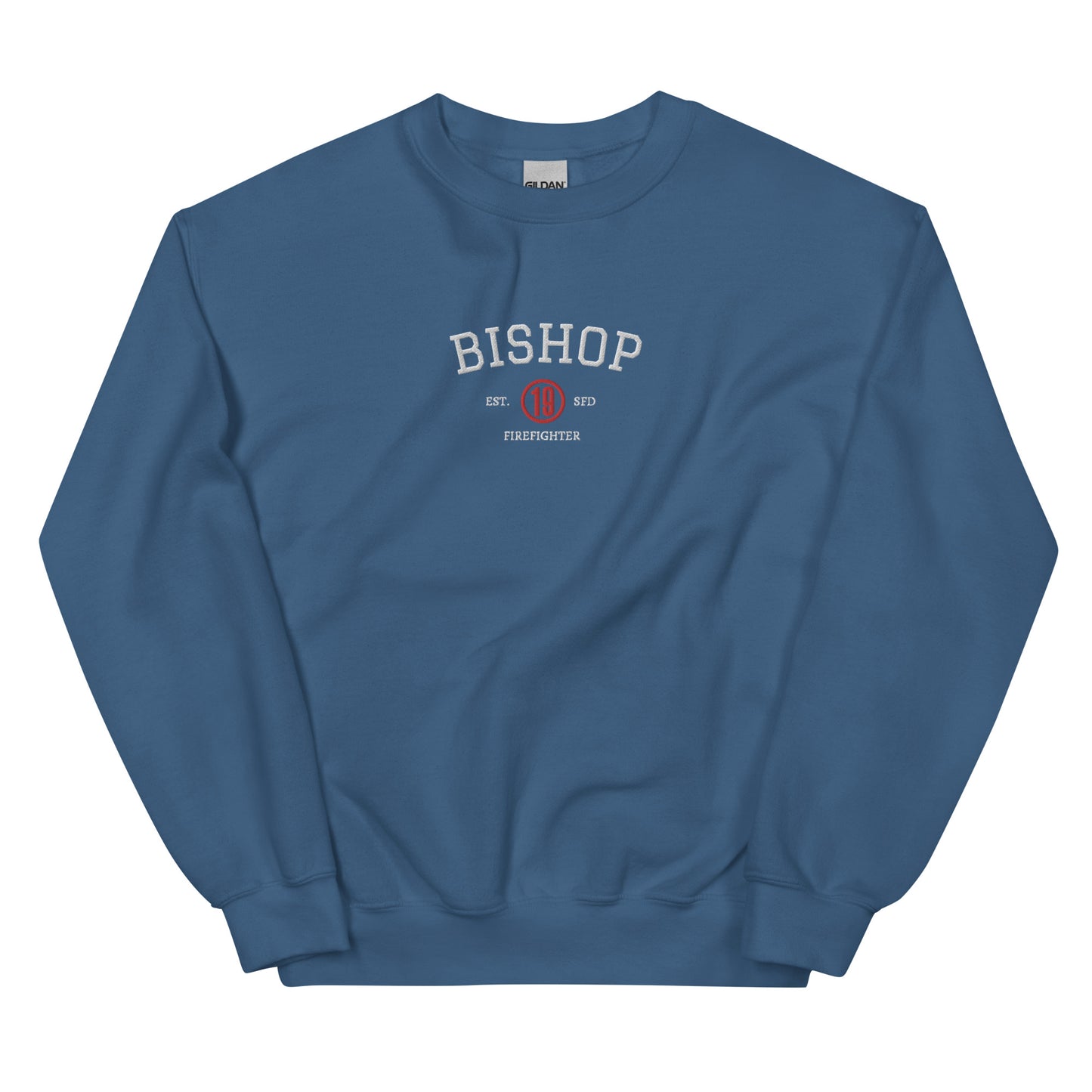 Maya Bishop Est Embroidered Unisex Sweatshirt