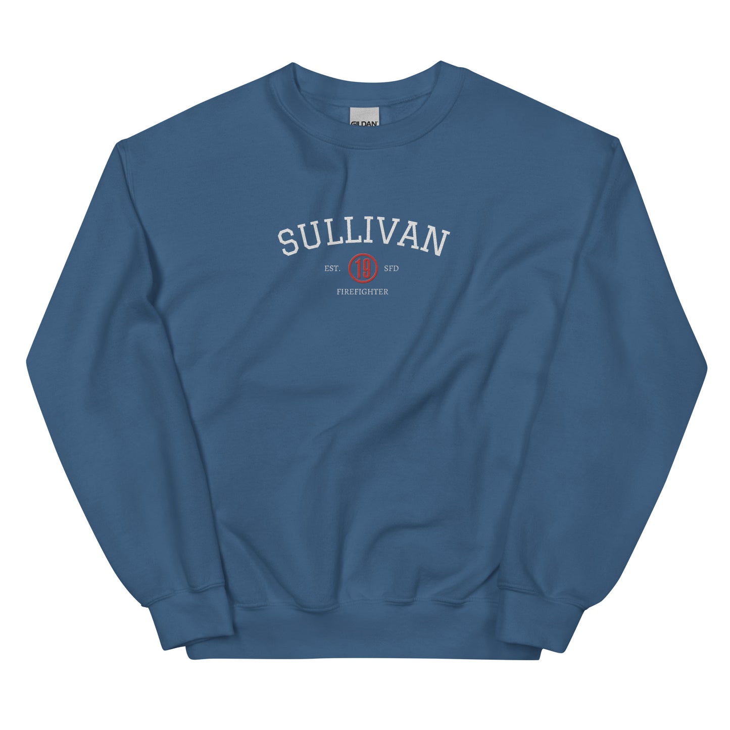 Robert Sullivan Est Embroidered Unisex Sweatshirt