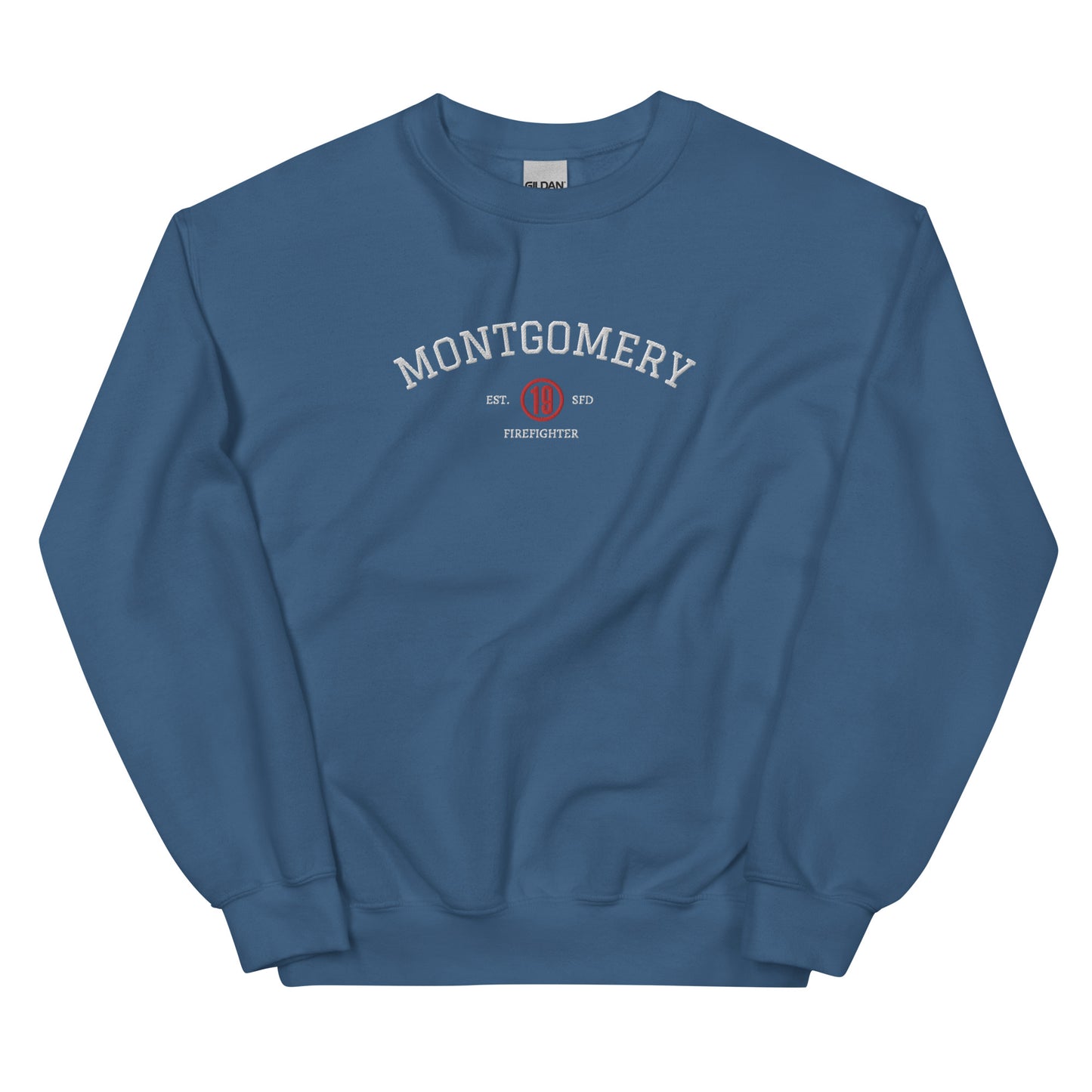 Travis Montgomery Est Embroidered Unisex Sweatshirt