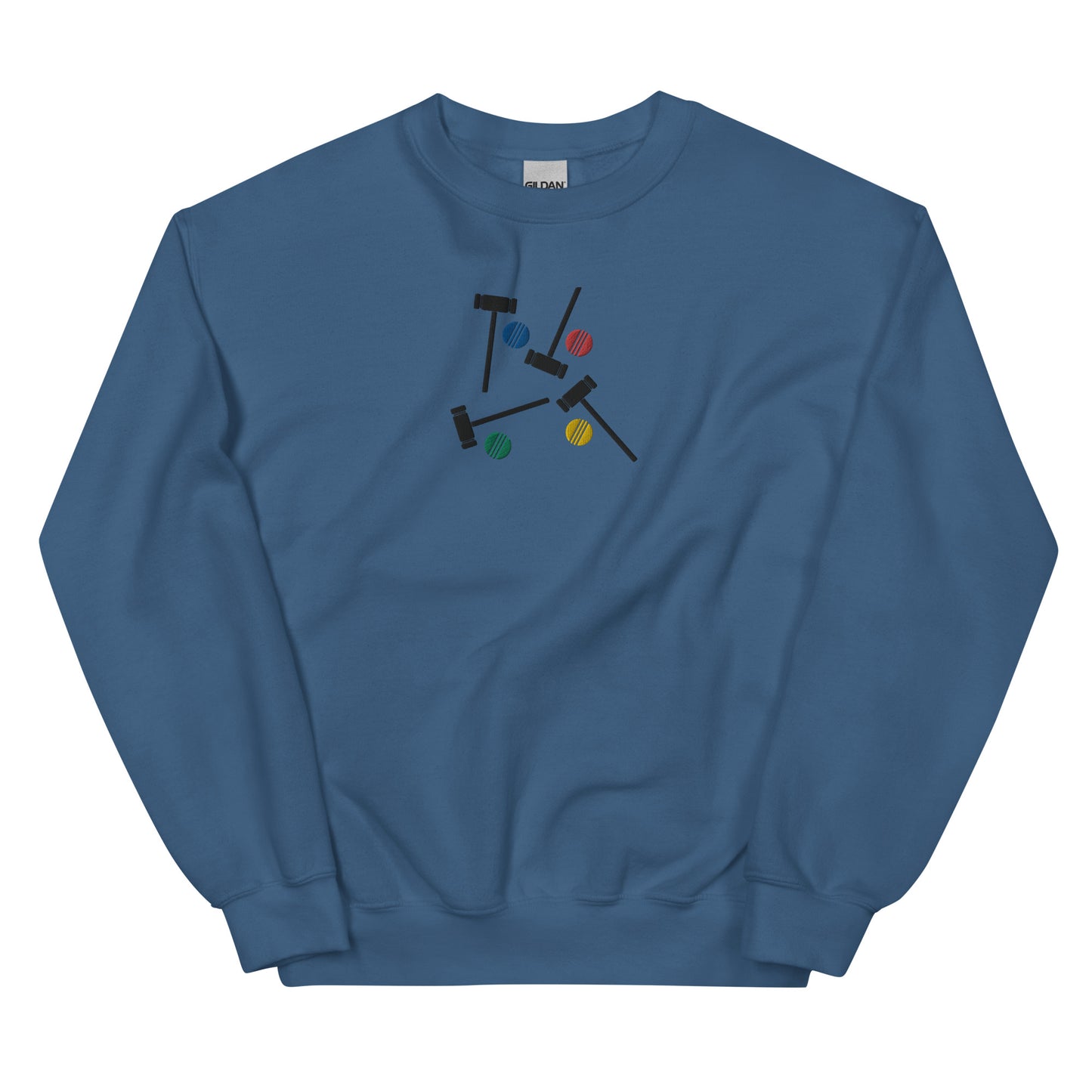 Heathers Croquet Set Embroidered Unisex Sweatshirt