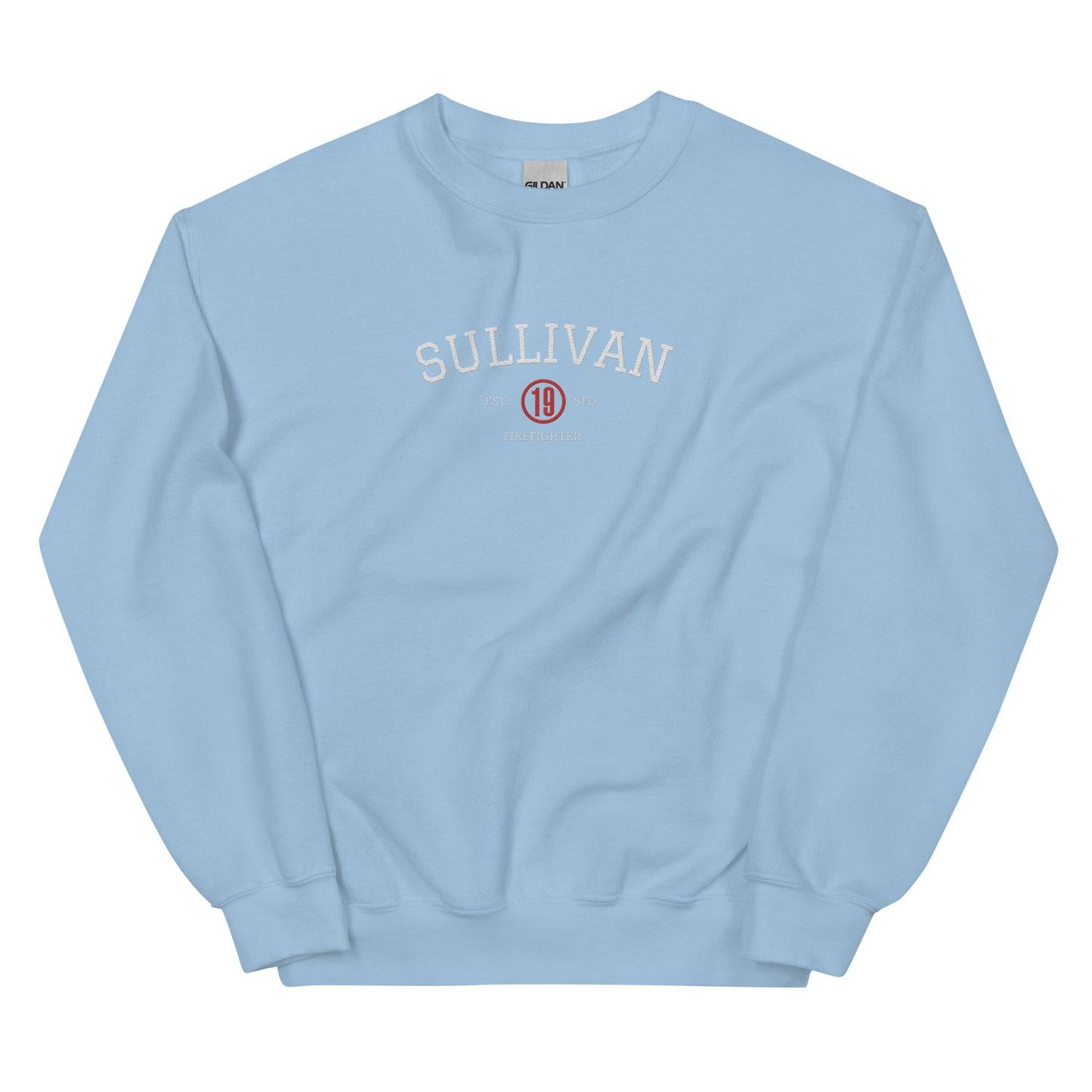 Robert Sullivan Est Embroidered Unisex Sweatshirt