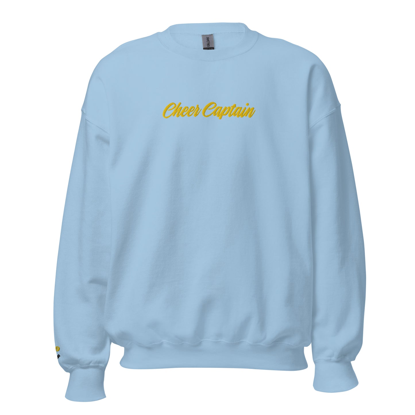 Heather McNamara Cheer Captain Embroidered Unisex Sweatshirt With Sleeve