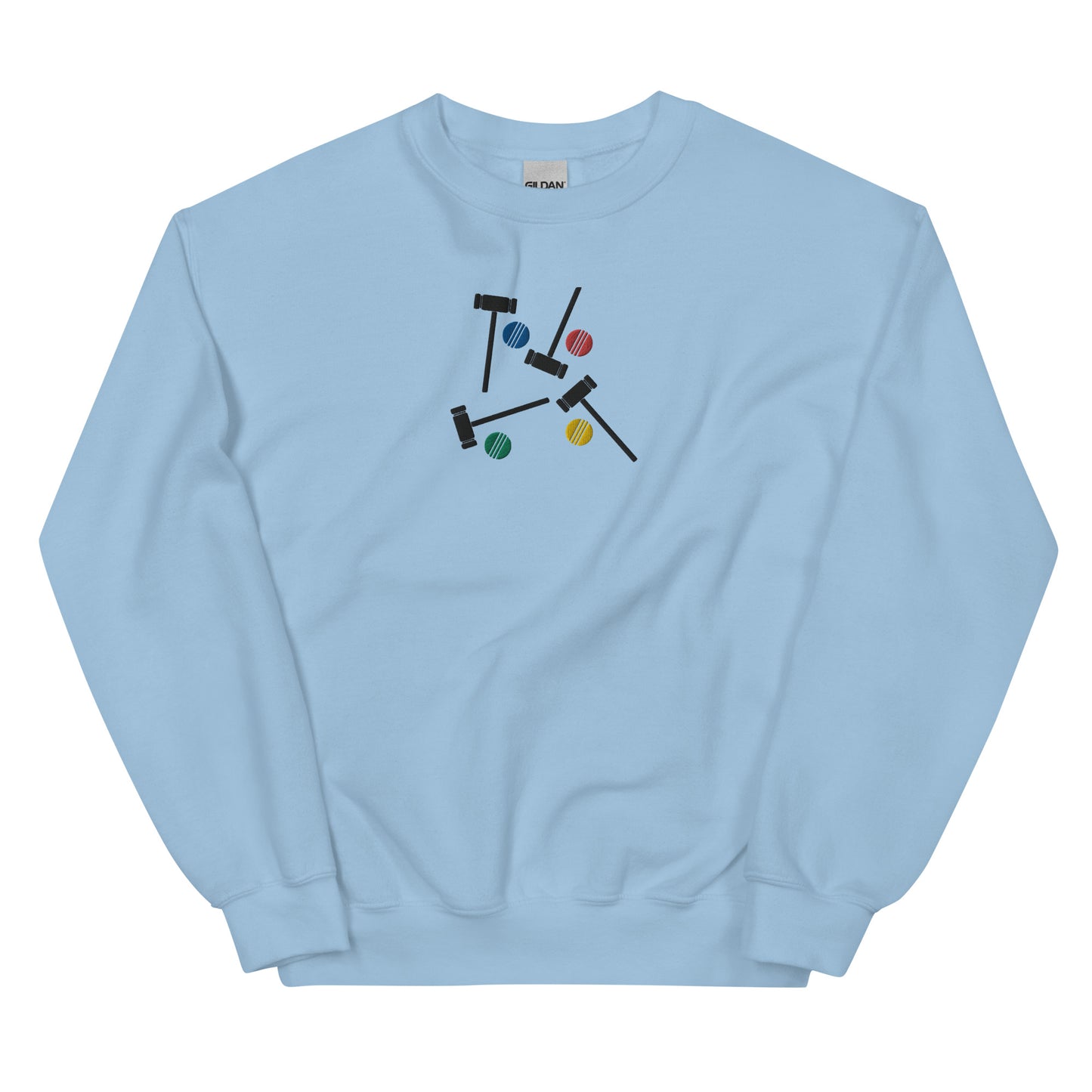 Heathers Croquet Set Embroidered Unisex Sweatshirt