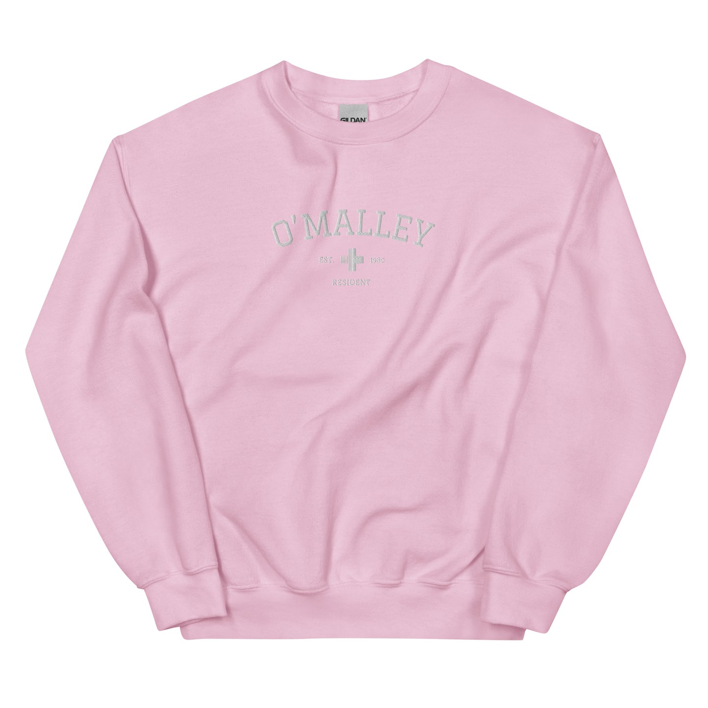 George O'Malley Est Embroidered Unisex Sweatshirt