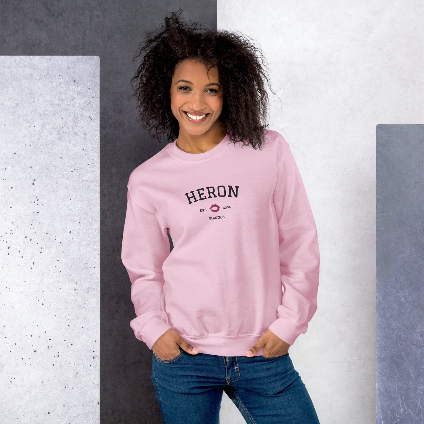 Cady Heron Est Embroidered Unisex Sweatshirt