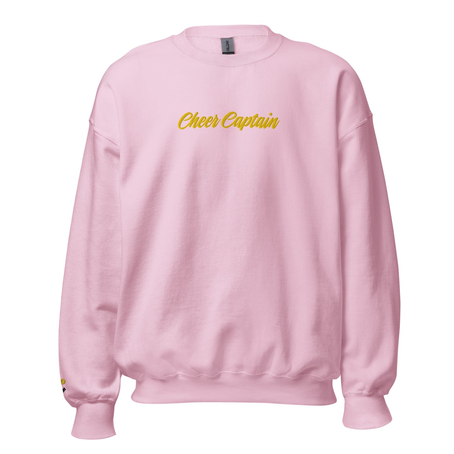 Heather McNamara Cheer Captain Embroidered Unisex Sweatshirt With Sleeve